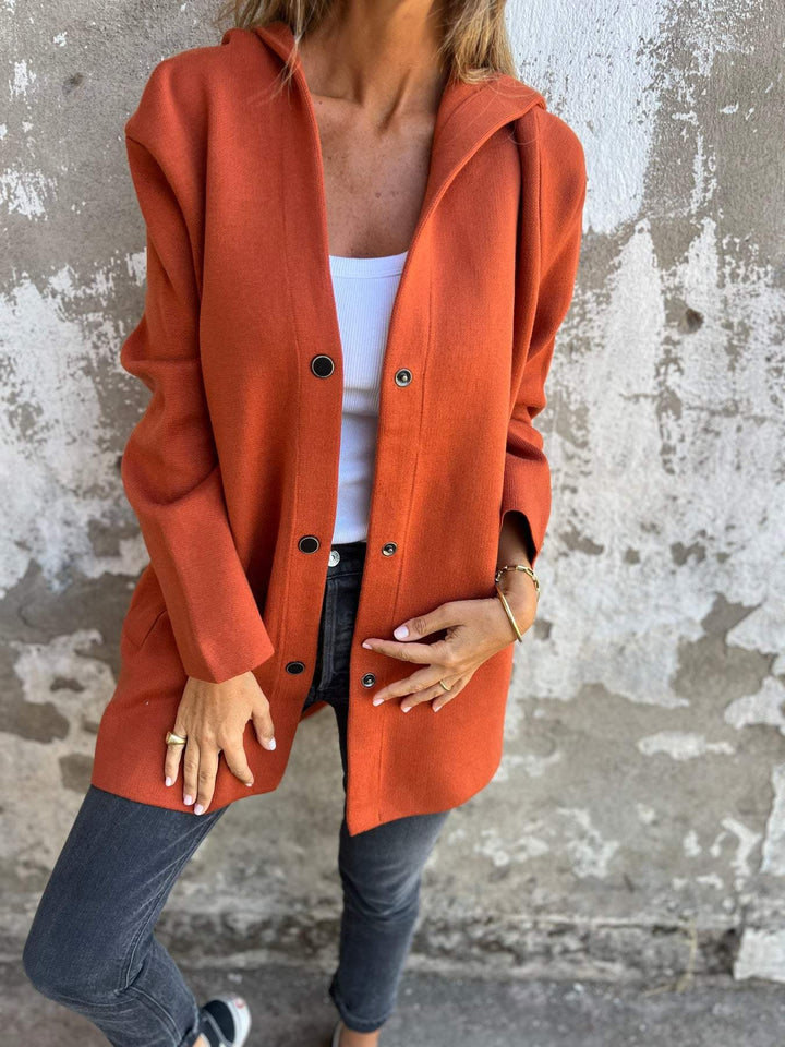 Knit Cardigan – Open Front & Soft Textured Finish