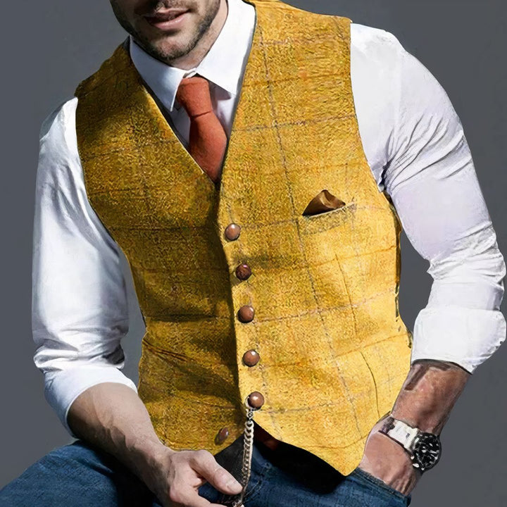 Sherpa Vest – Button Front & Plush Textured Finish