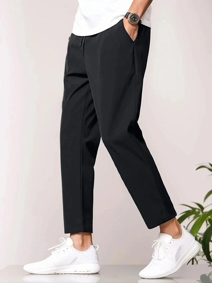 Tapered Trousers – Elastic Waist