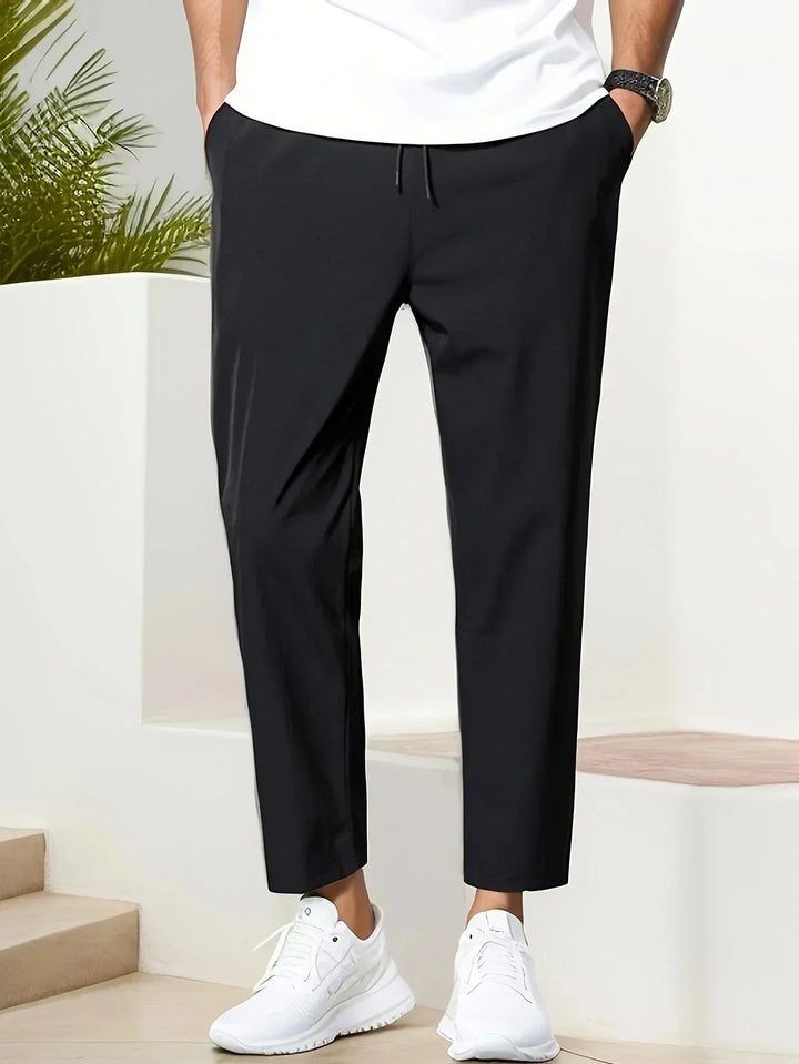 Tapered Trousers – Elastic Waist