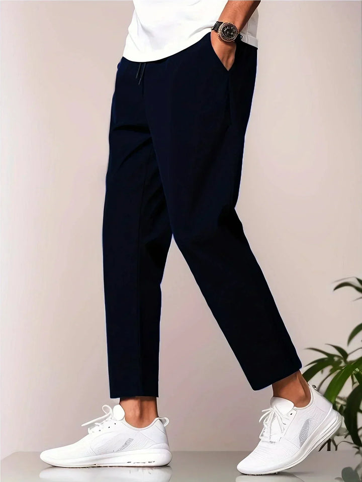 Tapered Trousers – Elastic Waist