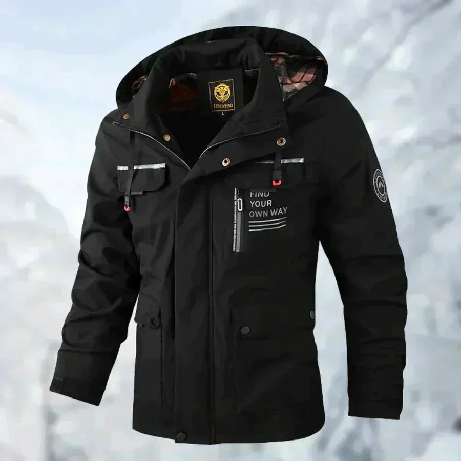 Utility Jacket – Adjustable Hood & Insulated Lining