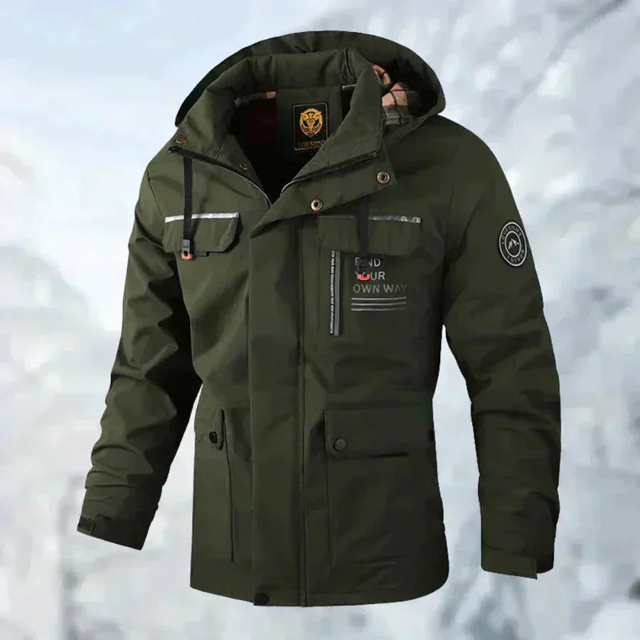 Utility Jacket – Adjustable Hood & Insulated Lining