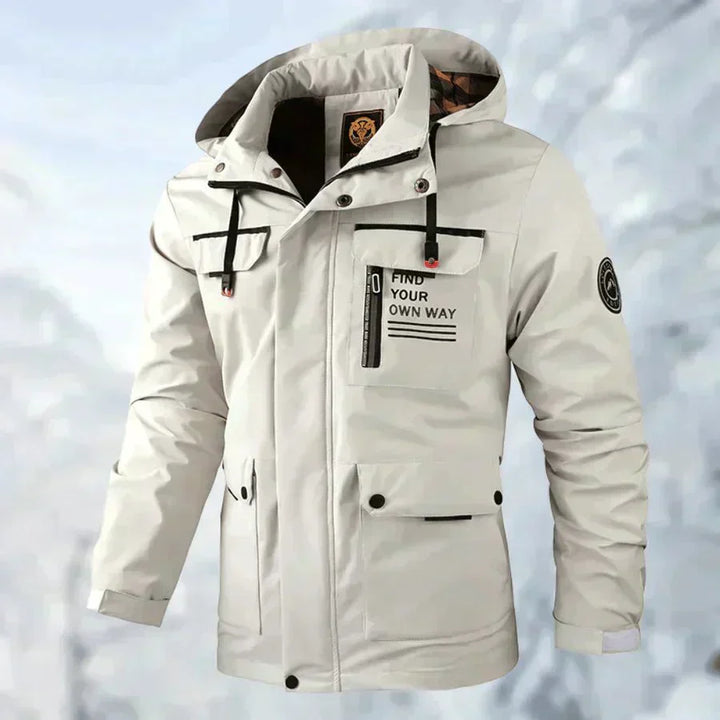 Utility Jacket – Adjustable Hood & Insulated Lining